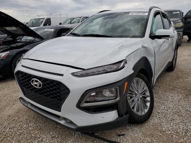 KM8K62AA7MU659584 - 2021 HYUNDAI KONA SEL P WHITE photo 9