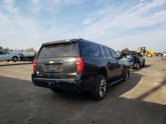 1GNSKJKC7GR129639 - 2016 CHEVROLET SUBURBAN K BLACK photo 4