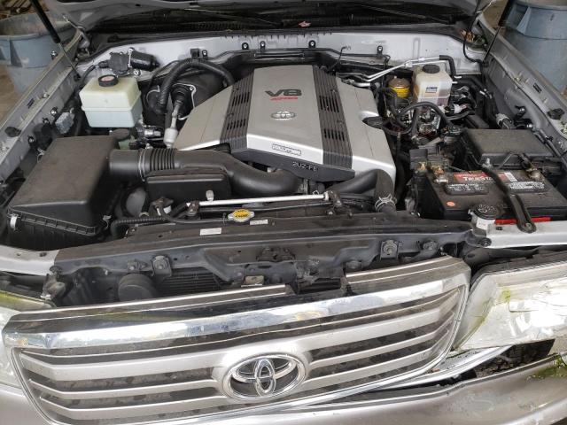 JTEHT05J372107534 - 2007 TOYOTA LAND CRUIS SILVER photo 7