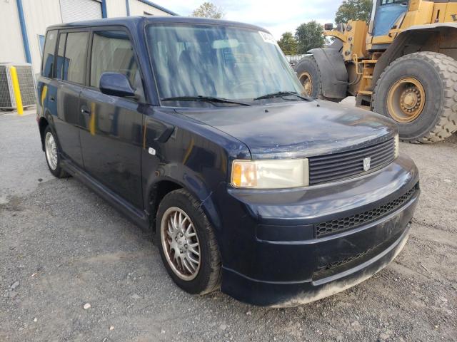 JTLKT324X64030789 - 2006 TOYOTA SCION XB Blau Foto 1
