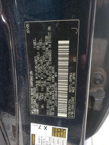 JTLKT324X64030789 - 2006 TOYOTA SCION XB Blau Foto 10