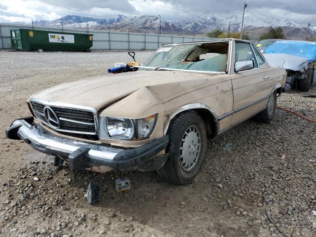 WDBBA45A4DB019934 - 1983 MERCEDES-BENZ 380 SL BEIGE photo 2