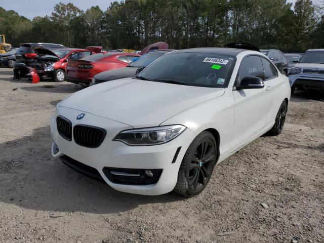 WBA1F5C5XEVW97935 - 2014 BMW 228 I WHITE photo 2