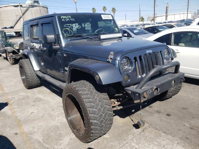 1J4GA59197L215156 - 2007 JEEP WRANGLER S GRAY photo 1