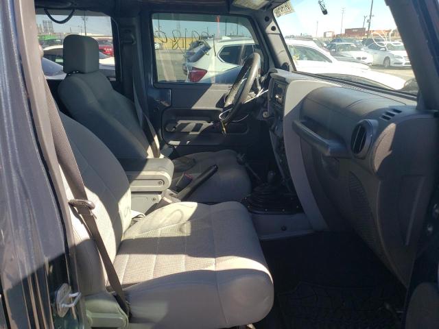 1J4GA59197L215156 - 2007 JEEP WRANGLER S GRAY photo 5