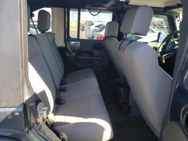 1J4GA59197L215156 - 2007 JEEP WRANGLER S GRAY photo 6