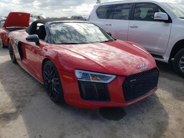 WUA4BCFX6J7901841 - 2018 AUDI R8 SPYDER RED photo 1