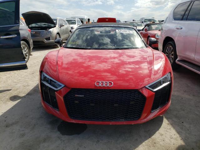 WUA4BCFX6J7901841 - 2018 AUDI R8 SPYDER RED photo 9