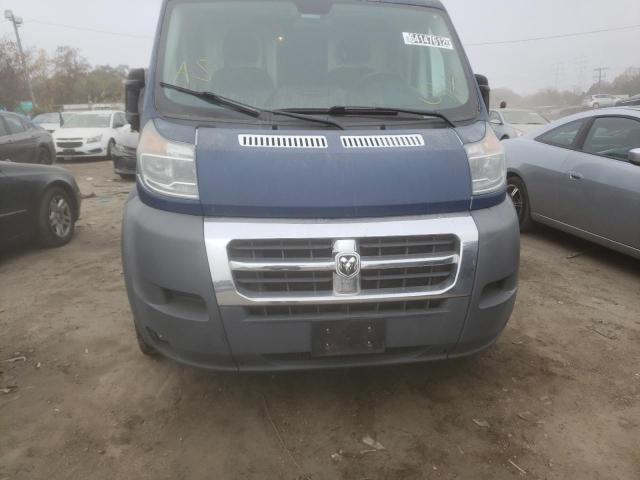 3C6TRVNG2GE108621 - 2016 RAM PROMASTER BLUE photo 9