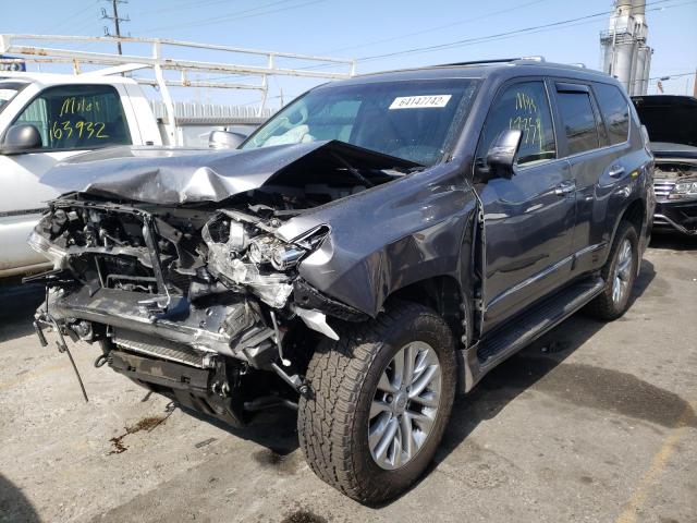 JTJBM7FX0K5212734 - 2019 LEXUS GX 460 GRAY photo 2