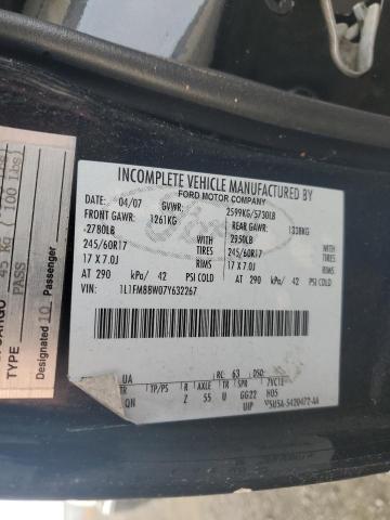 1L1FM88W07Y632267 - 2007 LINCOLN TOWN CAR E BLACK photo 10