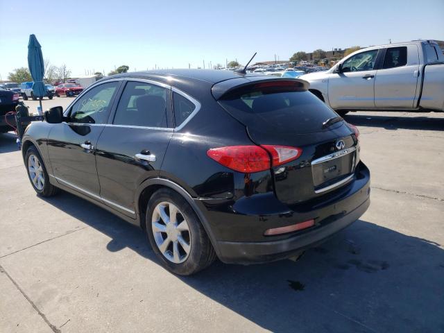 JNKAJ09EX8M300048 - 2008 INFINITI EX35 BASE Սև լուսանկար 3