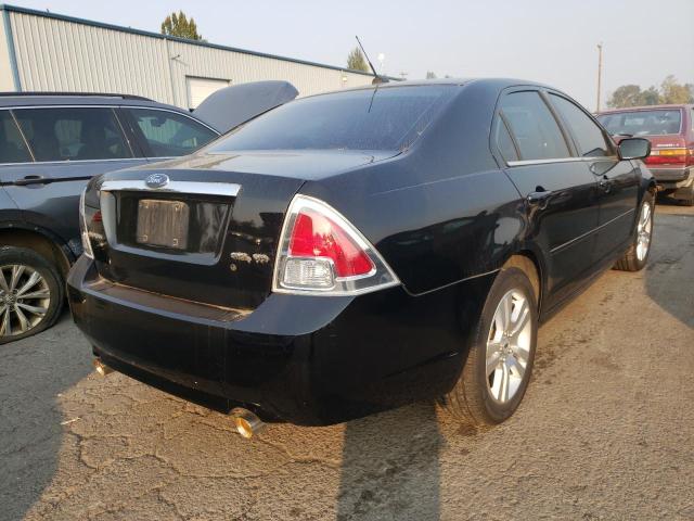 3FAHP08127R174664 - 2007 FORD FUSION SEL BLACK photo 4