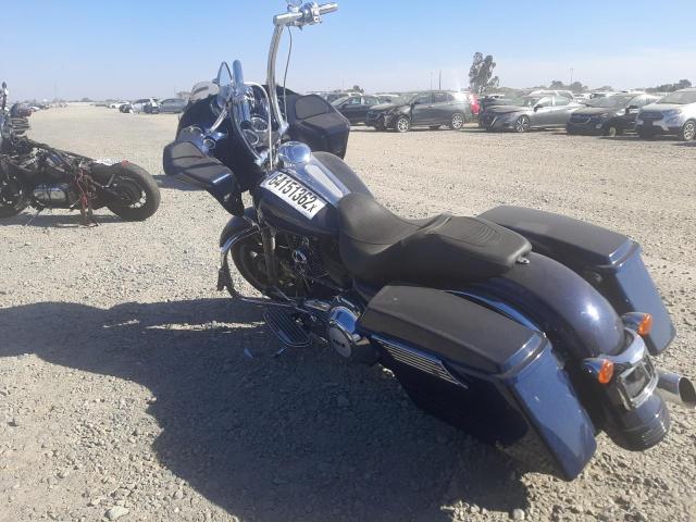 1HD1KHM3XDB615875 - 2013 HARLEY-DAVIDSON FLTRX ROAD BLUE photo 3