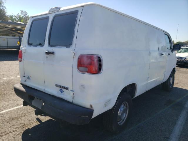 2B7HB21T3SK578158 - 1995 DODGE RAM VAN B2 WHITE photo 4