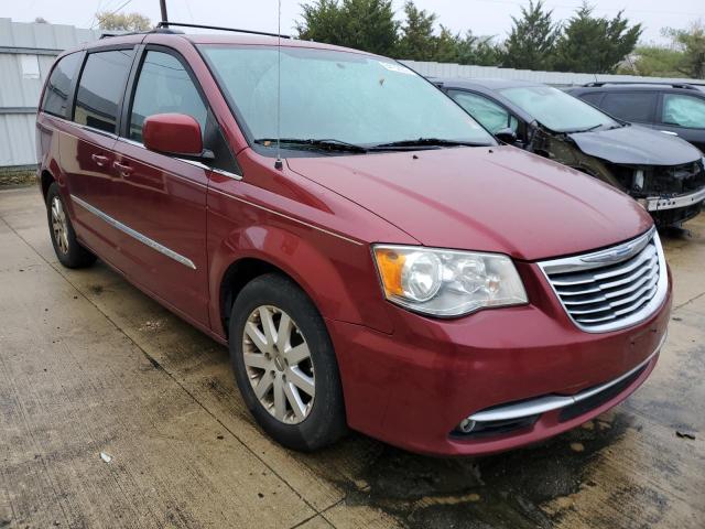 2C4RC1BG2CR188660 - 2012 CHRYSLER TOWN & COU MAROON photo 1