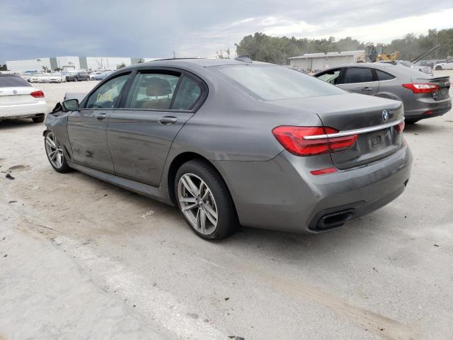 WBA7F0C59JGM23010 - 2018 BMW 750 I GRAY photo 3