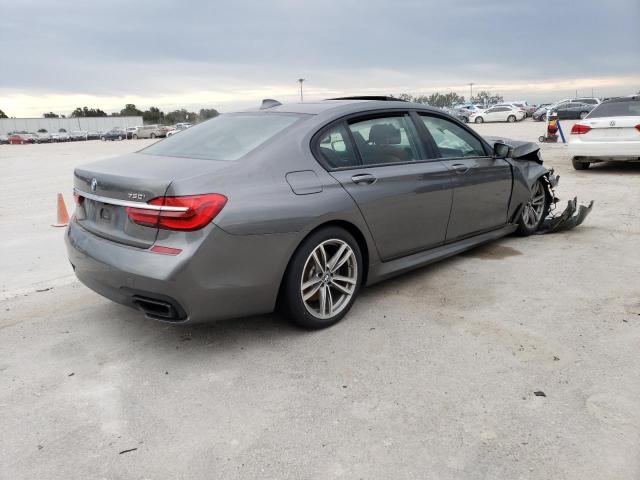 WBA7F0C59JGM23010 - 2018 BMW 750 I GRAY photo 4