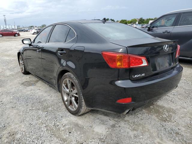 JTHBK262392083401 - 2009 LEXUS IS 250 BLACK photo 3