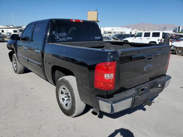 3GCPCSE03DG303186 - 2013 CHEVROLET SILVERADO2 BLACK photo 3