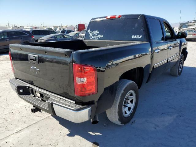 3GCPCSE03DG303186 - 2013 CHEVROLET SILVERADO2 BLACK photo 4