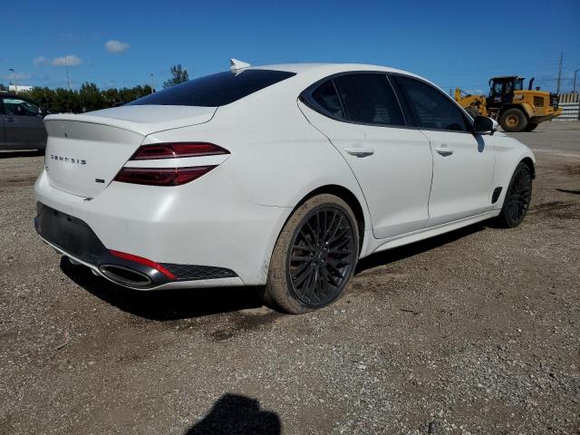 KMTG14TE2NU082213 - 2022 GENESIS G70 LAUNCH WHITE photo 4