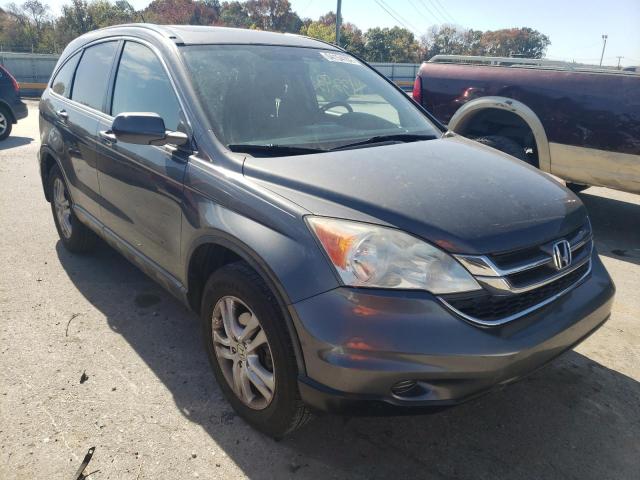 5J6RE4H79BL050960 - 2011 HONDA CR-V EXL GRAY photo 1