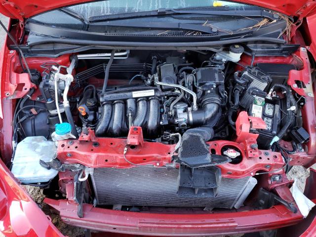 3HGGK5G52FM748196 - 2015 HONDA FIT LX RED photo 7