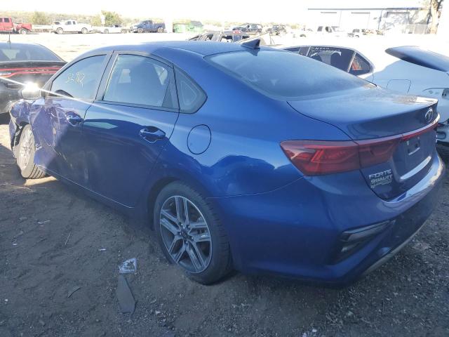 3KPF34AD3KE129757 - 2019 KIA FORTE GT L BLUE photo 3