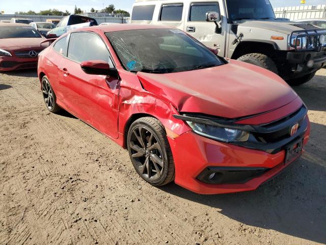 2HGFC4B82KH301493 - 2019 HONDA CIVIC SPOR 红色 照片 1