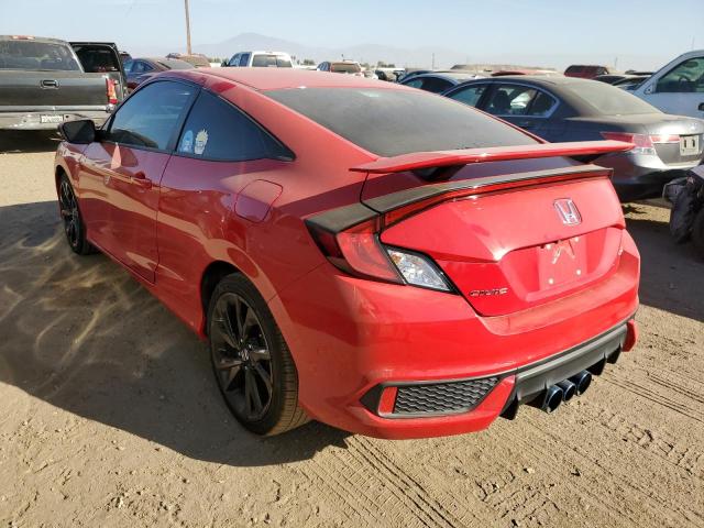 2HGFC4B82KH301493 - 2019 HONDA CIVIC SPOR 红色 照片 3