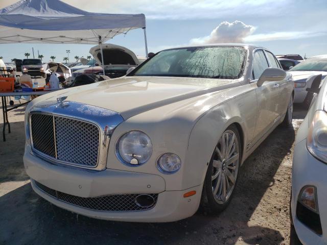 SCBBF7ZH6GC001948 - 2016 BENTLEY MULSANNE CREAM photo 2