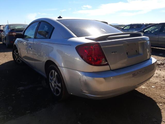 1G8AW12F94Z132308 - 2004 SATURN ION LEVEL SILVER photo 3