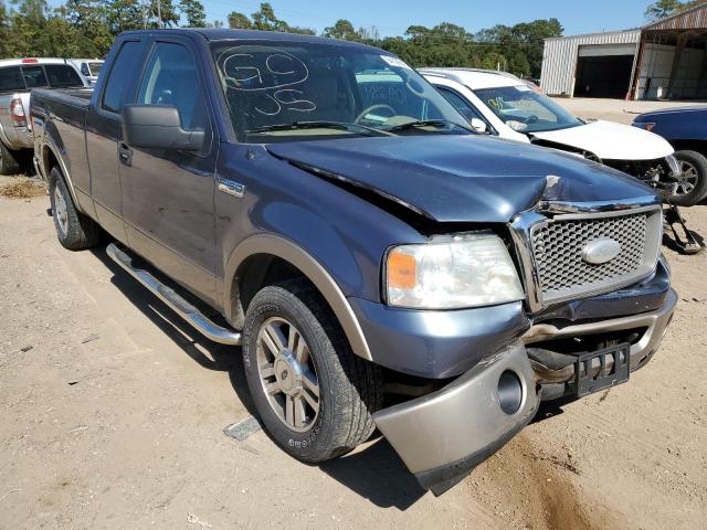 1FTPX12V06NA99536 - 2006 FORD F150 BLUE photo 1