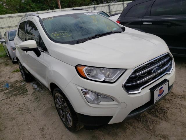 MAJ3S2KE1LC311442 - 2020 FORD ECOSPORT T WHITE photo 1