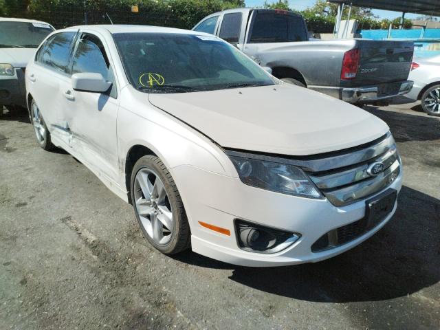 3FAHP0KC3BR114704 - 2011 FORD FUSION SPO WHITE photo 1