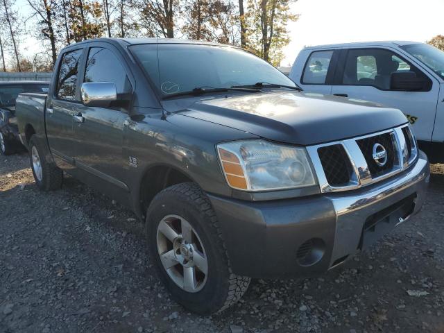 1N6AA07A84N503118 - 2004 NISSAN TITAN CHARCOAL photo 1