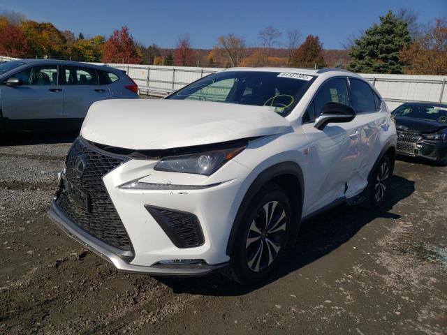 JTJSARDZ5M2264132 - 2021 LEXUS NX 300 BAS WHITE photo 2