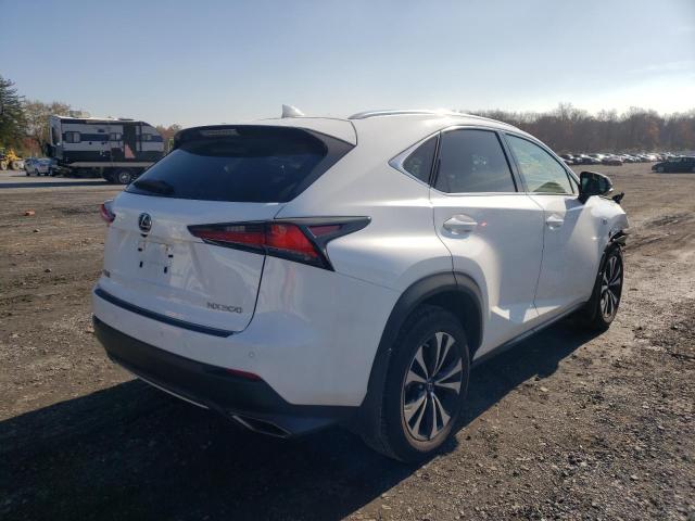 JTJSARDZ5M2264132 - 2021 LEXUS NX 300 BAS WHITE photo 4