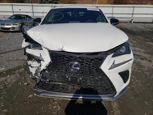 JTJSARDZ5M2264132 - 2021 LEXUS NX 300 BAS WHITE photo 7