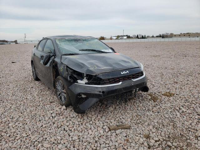 3KPF54AD4NE432884 - 2022 KIA FORTE GT L GRAY photo 9