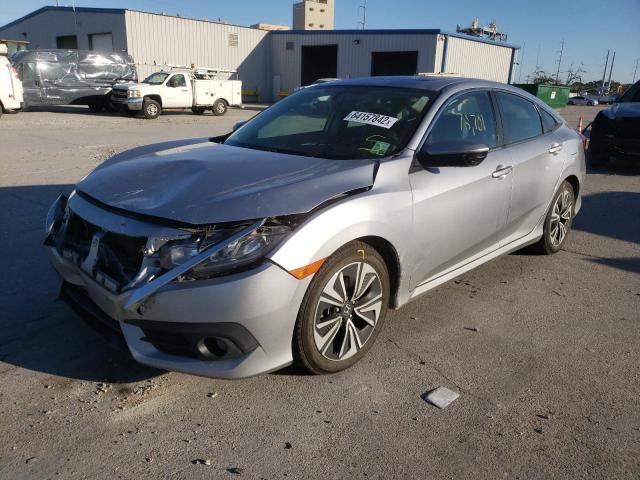 19XFC1F76HE005394 - 2017 HONDA CIVIC EXL Gümüş foto 2