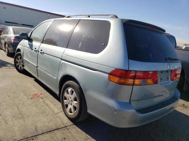 5FNRL18613B067645 - 2003 HONDA ODYSSEY EX BLUE photo 3