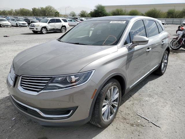 2LMPJ8LP0HBL13448 - 2017 LINCOLN MKX RESERV SILVER photo 2