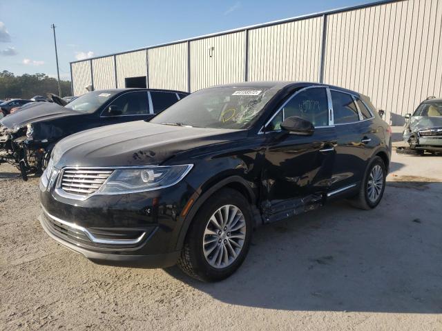 2LMTJ6KR1GBL57964 - 2016 LINCOLN MKX SELECT BLACK photo 2