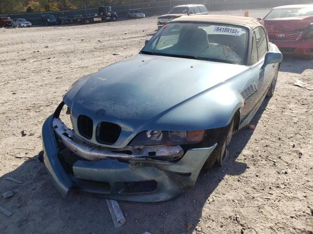4USCH7323VLE03162 - 1997 BMW Z3 1.9 BLUE photo 9