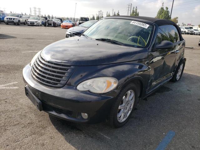 3C3HY55X78T138264 - 2008 CHRYSLER PT CRUISER BLACK photo 2