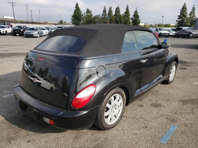 3C3HY55X78T138264 - 2008 CHRYSLER PT CRUISER BLACK photo 4