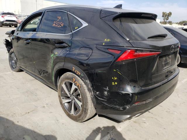 JTJBARBZ0J2171534 - 2018 LEXUS NX 300 BAS BLACK photo 3