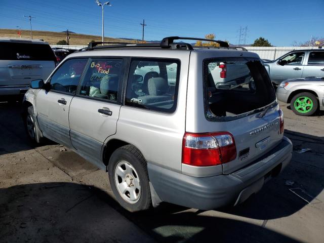 JF1SF63551H732702 - 2001 SUBARU FORESTER L SILVER photo 3